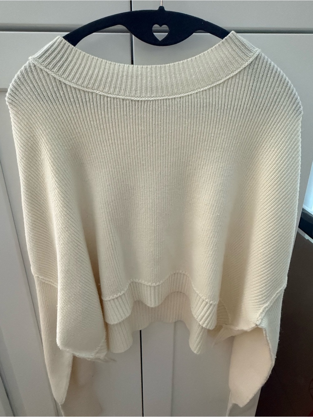 free people cropped sweater . size small